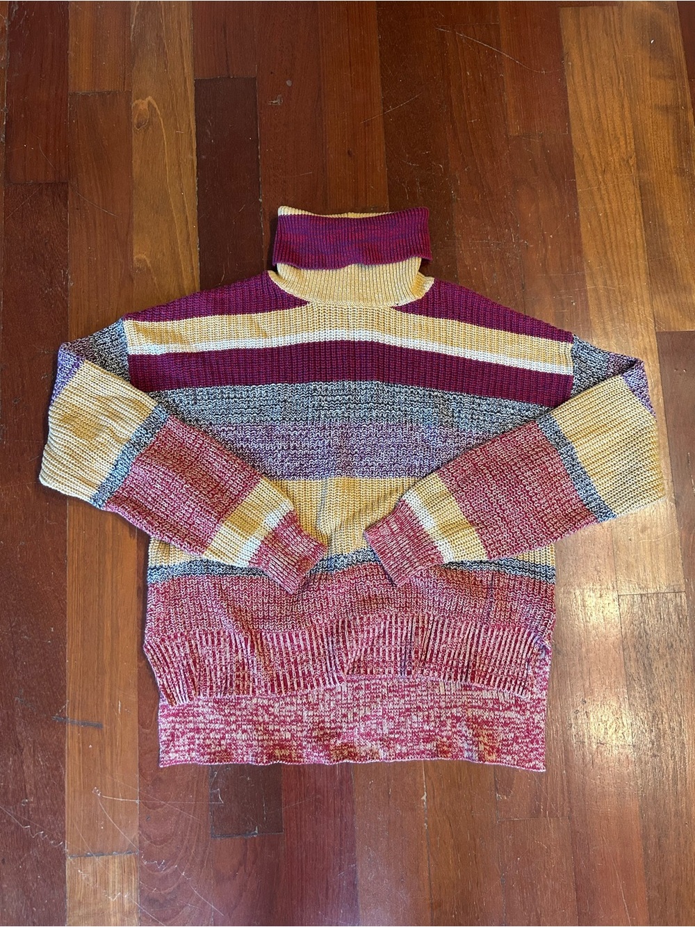 Striped Urban Outfitters Turtleneck Sweater
